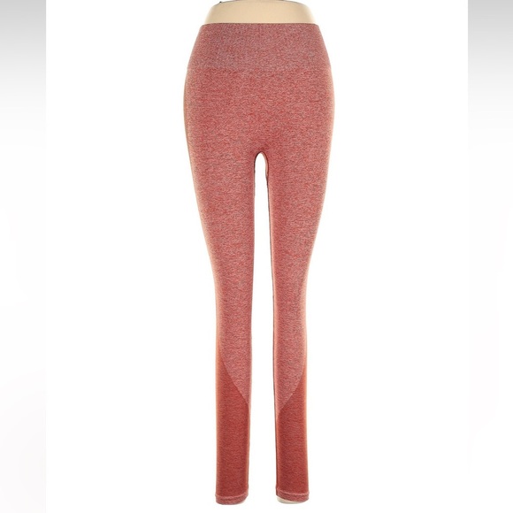 PINK Victoria's Secret Seamless Workout Tights Leggings Heart Size Small S - Picture 3 of 9